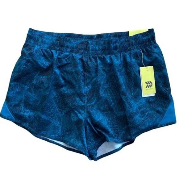 New All in Motion Teal Running Shorts Medium - Picture 1 of 5